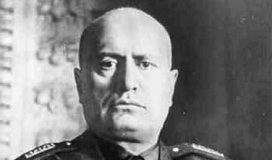 benito mussolini