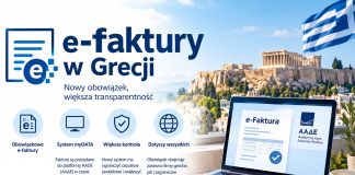 Od 1 października e-faktury dla tysięcy firm w Grecji e-faktury